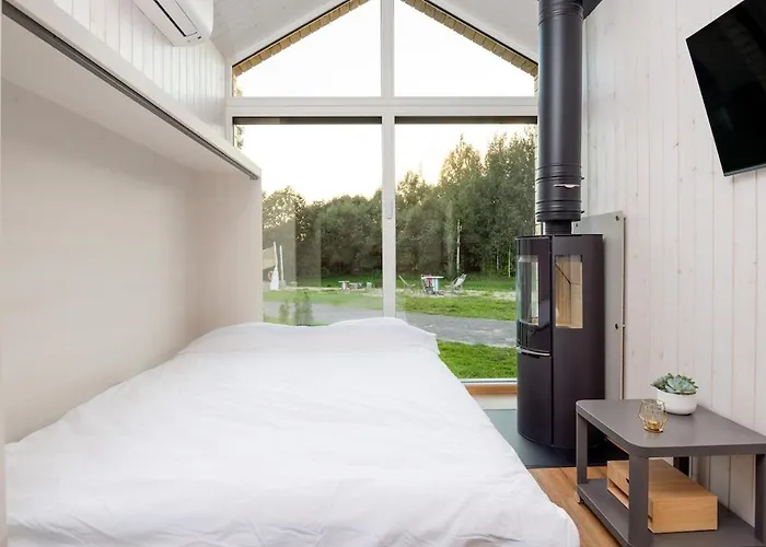 Ferienhaus Eco House With A Hot Tub Pärnu