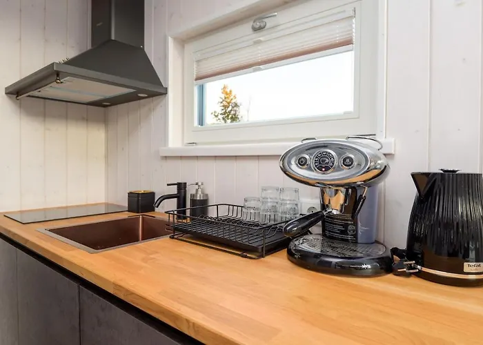 Ferienhaus Eco House With A Hot Tub Pärnu