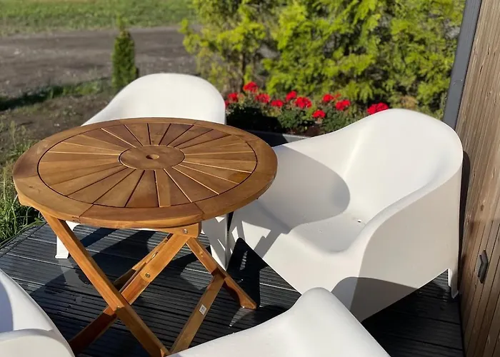 Ferienhaus Eco House With A Hot Tub Pärnu